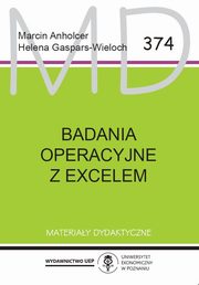 Badania operacyjne z Excelem, Marcin Anholcer, Helena Gaspars-Wieloch