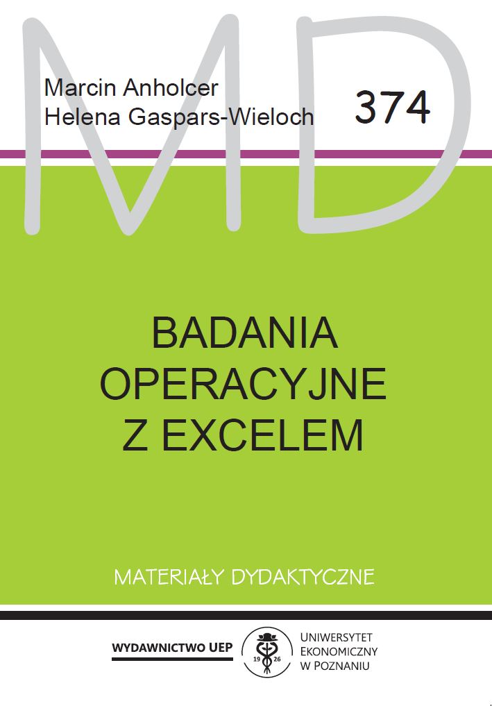 badania operacyjne, excel