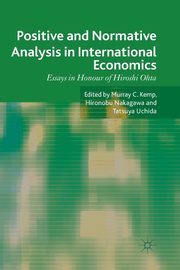 Positive and Normative Analysis in International Economics, Nakagawa Hironobu