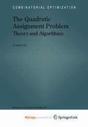 The Quadratic Assignment Problem, Cela E.
