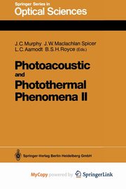 Photoacoustic and Photothermal Phenomena II, 