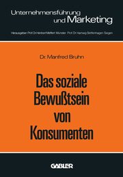 Das soziale Bewutsein von Konsumenten, Bruhn Manfred