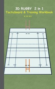 3D Rugby 2 in 1 Tacticboard and Training Book, Taane Theo von