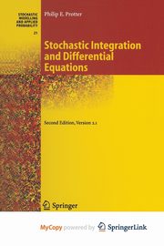 Stochastic Integration and Differential Equations, Protter Philip