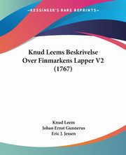 Knud Leems Beskrivelse Over Finmarkens Lapper V2 (1767), Leem Knud