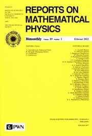 Reports On Mathematical Physics 89/1 Polska, 
