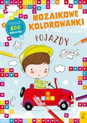 Mozaikowe kolorowanki Pojazdy, 