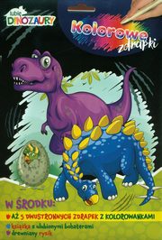 Lubi Dinozaury Kolorowe zdrapki cz.1, 