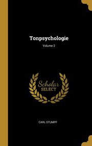 ksiazka tytu: Tonpsychologie; Volume 2 autor: Stumpf Carl