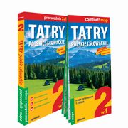 Tatry polskie i sowackie 2w1 przewodnik + mapa, Nodzyski Tomasz, Cobel-Tokarska Marta