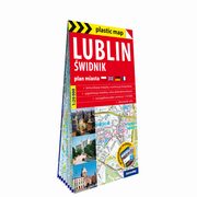 Lublin i widnik foliowany plan miasta 1:20 000, 