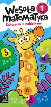Wesoa matematyka wiczenia z naklejkami Klasa 1, Kaczyska Agata
