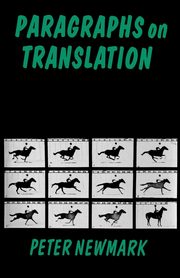 Paragraphs on Translation, Newmark Peter