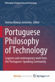 Portuguese Philosophy of Technology, 