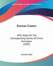 Korean Games, Culin Stewart