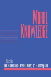 Moral Knowledge, Paul Jeffery