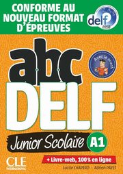 ABC DELF A1 junior scolaire ksika + CD + zawarto online ed. 2021, Chapiro Lucile, Payet Adrien