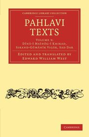 Pahlavi Texts, 