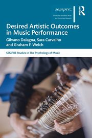 Desired Artistic Outcomes in Music Performance, Dalagna Gilvano