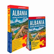 Albania Kosowo Macedonia Pnocna 3w1 przewodnik + atlas + mapa, Izabela Nowek