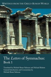 ksiazka tytu: The Letters of Symmachus autor: Symmachus Quintus Aurelius