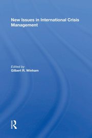 New Issues In International Crisis Management, 