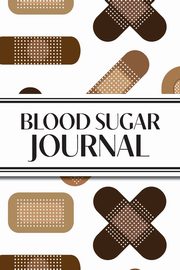 1-Year Daily Blood Sugar Journal (Medical Plasters Multi-Color Dark Skin Tone), Revive Stationery