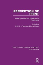 ksiazka tytu: Perception of Print autor: 