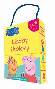 winka Peppa Liczby i kolory Karty edukacyjne w pudeku z rczk, Kiersnowska Monika