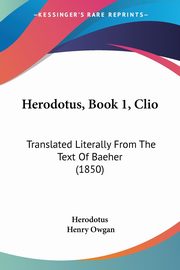 Herodotus, Book 1, Clio, Herodotus