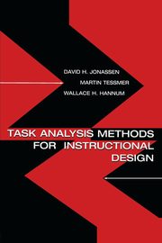 Task Analysis Methods for Instructional Design, Jonassen David H.