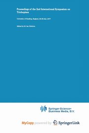 Proceedings of the 2nd International Symposium on Trichoptera, 