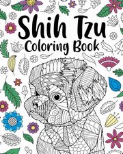 Shih Tzu Adult Coloring Book, PaperLand