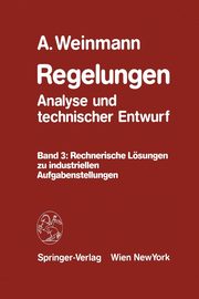 Regelungen Analyse Und Technischer Entwurf, Weinmann Alexander