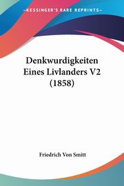 ksiazka tytu: Denkwurdigkeiten Eines Livlanders V2 (1858) autor: 