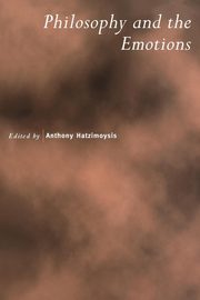 Philosophy and the Emotions, 