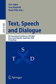 Text, Speech and Dialogue, 