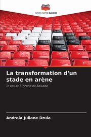 La transformation d'un stade en ar?ne, Drula Andreia Juliane