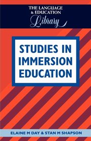 Studies in Immersion Education, Day Elaine
