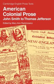 American Colonial Prose, 