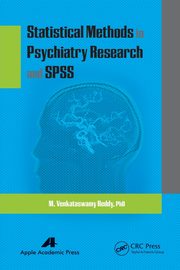 Statistical Methods in Psychiatry Research and SPSS, Reddy M. Venkataswamy