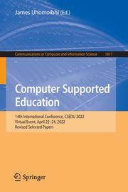 Computer Supported Education, 