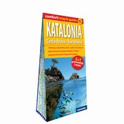 Katalonia laminowany map&guide XL 2w1 przewodnik i mapa, 