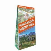 Gry Czarnogry laminowana mapa trekkingowa 1:65 000, 
