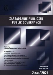 ksiazka tytu: Zarzdzanie Publiczne 2 (56) 2021 autor: 