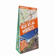 Maroko Atlas Wysoki (High Atlas. Morocco) Laminowana mapa trekkingowa 1:100 000, 