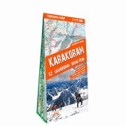 Karakorum (Karakoram) laminowana mapa trekkingowa 1:175 000, 