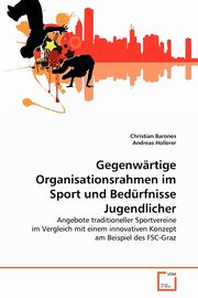 Gegenwrtige Organisationsrahmen im Sport und Bedrfnisse Jugendlicher, Barones Christian