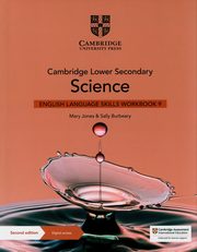 Cambridge Lower Secondary Science English Language Skills Workbook 9 with Digital Access (1 Year), Jones Mary, Burbeary Sally