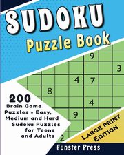 Sudoku Puzzle Book, Press Funster